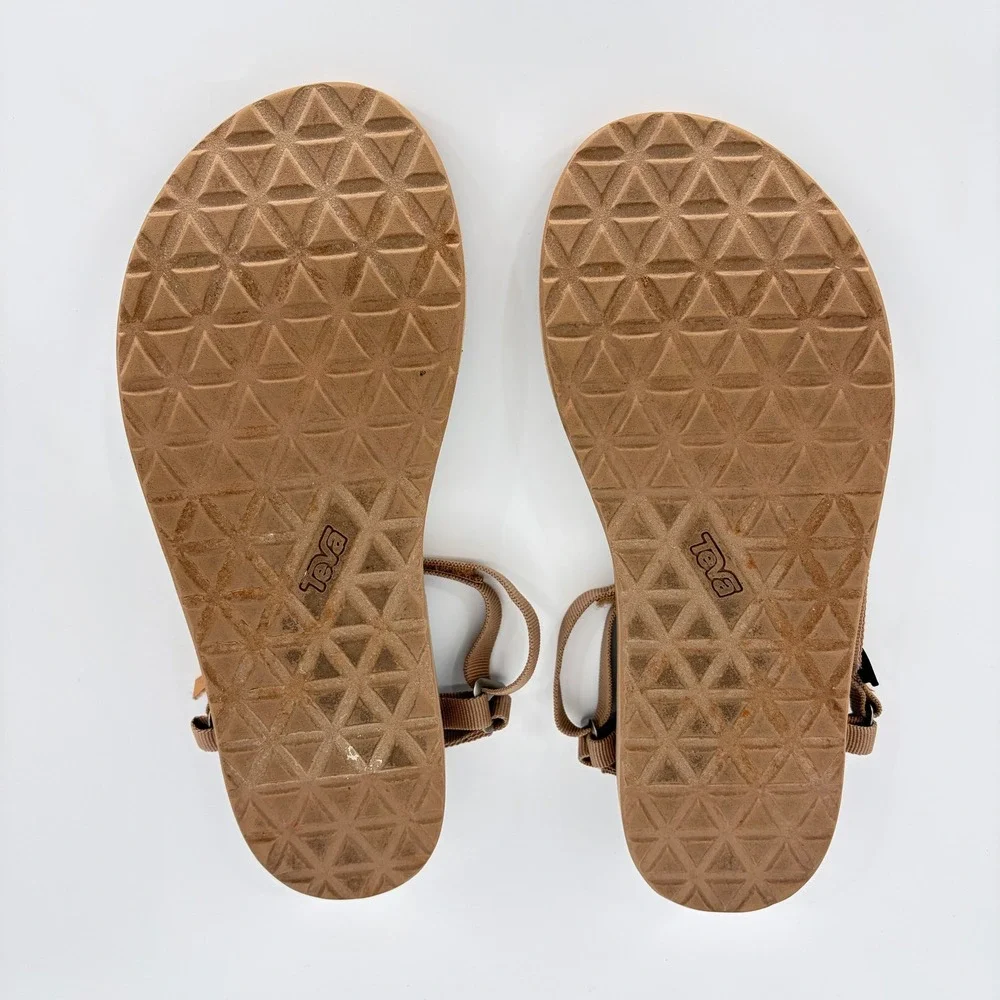 Teva Original Universal Sandals Sesame Tan Strappy Outdoor W11